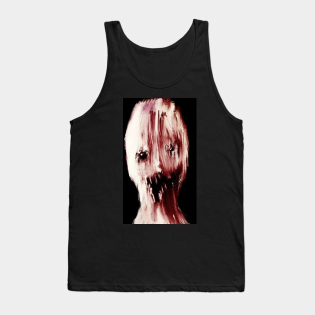 Sad face Tank Top by Interium